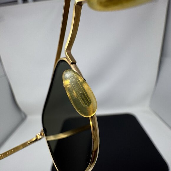 American Optical AO 5 1/2 Gold 1/10 12K GF Vintage Aviator Sunglasses Pilot CN91 - Picture 7 of 16